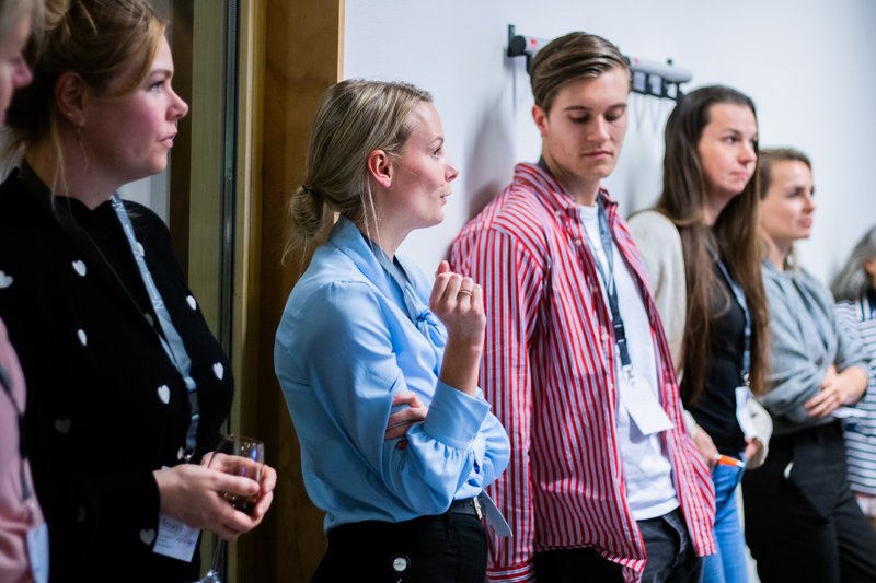Young professionals tijdens een van de workshops.