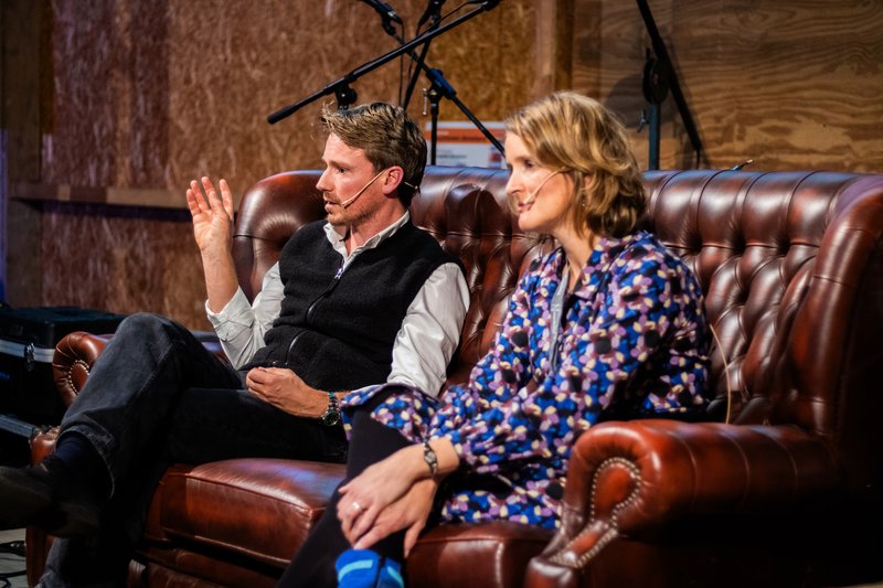 Sander en Carine op het Younglink Festival